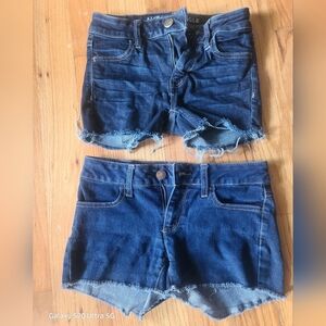 American Eagle Jegging shorts 0 & No Boundaries 1
